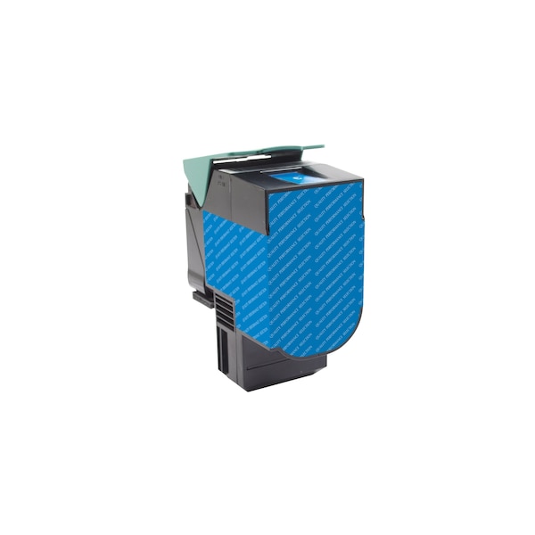 Cig Clover Imaging Remanufactured Cyan Toner Cartridge for Lexmark CS317/CS417/CS517 201474 - main